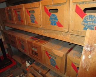 HUGE amount of beer boxes, start your collection