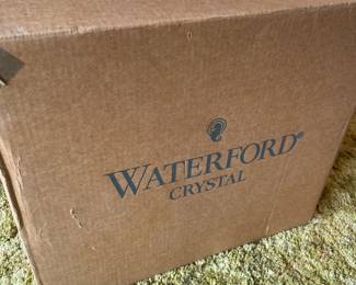 brand new Waterford Crystal chandelier.  See next photo for pic.  Never been out of box!