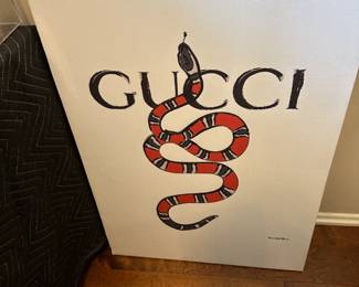 Print on Canvas Gucci Art