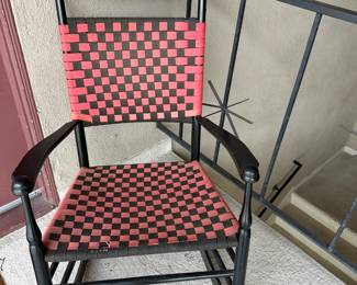 Vintage Shabby Chic Rocking Chair