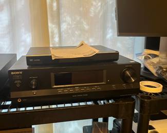 HDMI DVD player, Sony Audio Control Center Receiver