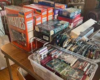 sports cards , memorabilia
