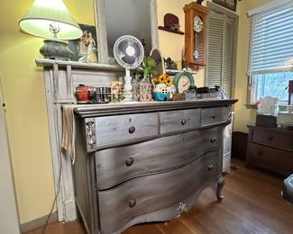 Hand Painted , Vintage Dresser, Decor