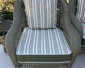 wicker patio, outdoor chairs