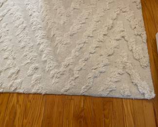 Pottery Barn 8’x 10’ 100% wool area rug 