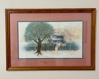 D. Morgan “Let Us Guide Our Children” signed print
