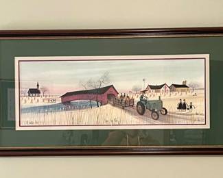 Buckley Moss signed “Iowa Hayride”
