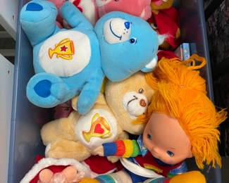 Care Bears, Rainbow Bright, Sesame Street plush and more