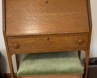 Antique child’s secretary desk
