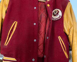Vintage Sears Washington Redskin Wool Jacket Child Size