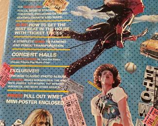 Chicago Classic 1974 WMET, 95.5 Radio Station Rock Classic Book. Old stadiums no longer