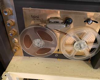Vintage Reel To Reel Allied Tape Player
