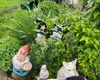 Decorations in the yard