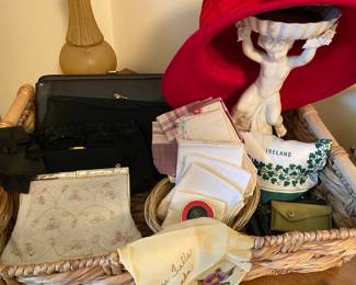 Vintage Hankies, Vintage Evening Bags