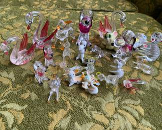 Vintage 1970's Lucite Animals, Hong Kong