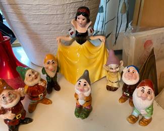 Vintage Walt Disney Snow White Seven Dwarfs