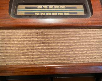 Vintage "Bing Crosby" Philco Front Loading Record Player