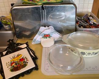 Vintage Chrome Bread Box