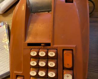 Mid Century Adding Machine