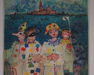 Paul Aizpiri, signed numbere print