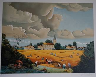 Raphael Toussaint, signed numbered print