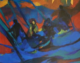 Marcel Mouly, hand signed poster