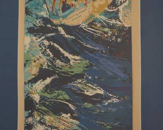 Leroy Neiman "12 Meter Yacht Race"