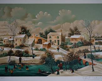 Raphael Toussaint, signed numbered print