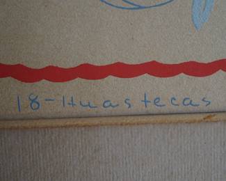 Carlos Merida, screen print