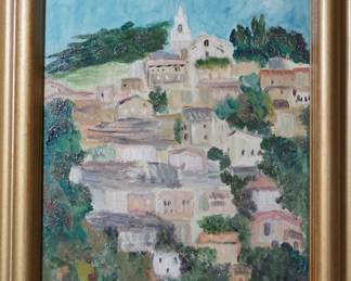 Walter Farndon, oil on board