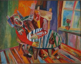 Afanasi Pood listed as  Annafasi Pud ,Russian, oil on canvas