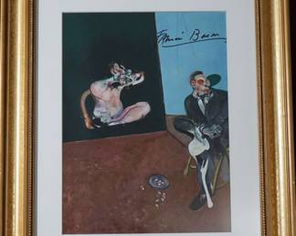 Francis Bacon, hand signed print