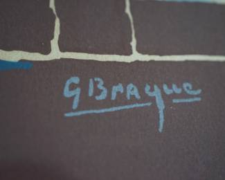 Georges Braque, signed , numbered print