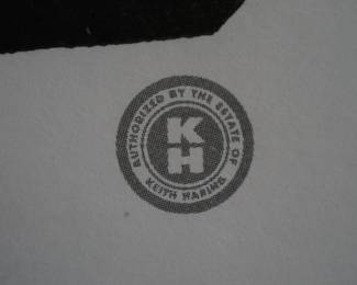 Keith Haring, screen print