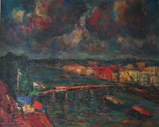 Arturo P. Altamirano, oil on canvas