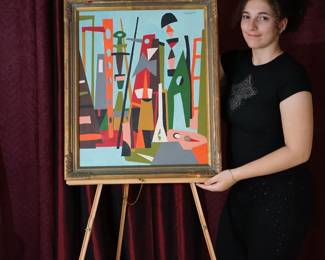 Tobias Musicant ,oil on  canvas