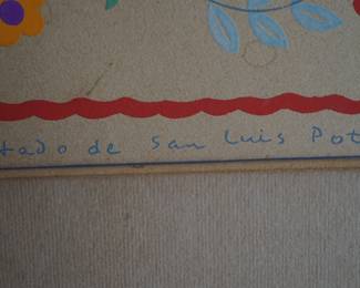 Carlos Merida, screen print