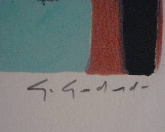Gabriel Godard, signed numbered print