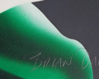 Brian Davis, signed print