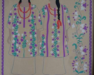 Carlos Merida, screen print