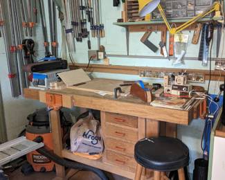 Workbench and clamps