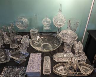 Crystal and glassware 
