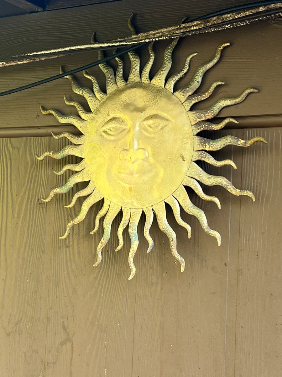 Sun - hanging coastal decor