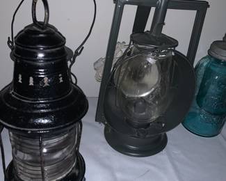 Vintage Railroad Lanterns