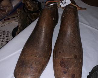 Vintage Wood Shoe Molds