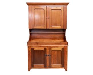 2 - STEPBACK CROCK CUPBOARD  82H x 29W x 20D