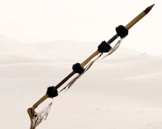 Ceremonial Native American Spear Display Holder