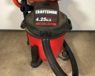 Craftsman 12 Gallon Wet Dry Shop Vac Working