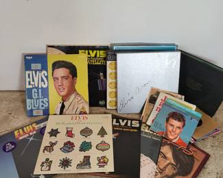 Elvis Vinyl Records Includes Elvis Gold  A Canadian Tribute