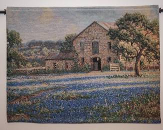 Bluebonnet tapestry